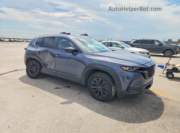 7MMVABAM5RN211209 2024 MAZDA CX-5 Синий Передняя правая четверть