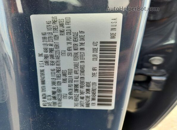 7MMVABAM5RN211209 2024 MAZDA CX-5 Синий Вид наклейки с VIN-кодом