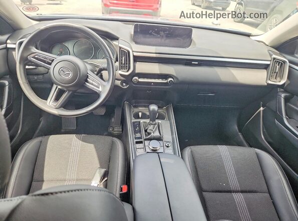 7MMVABAM5RN211209 2024 MAZDA CX-5 Синий Вид панели приборов