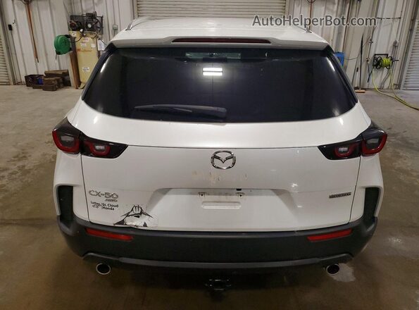 7MMVABAM8PN109013 2023 MAZDA CX-5 White Вид ззаду