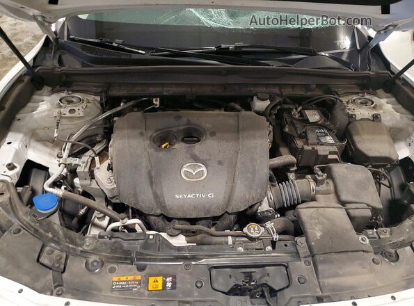 7MMVABAM8PN109013 2023 MAZDA CX-5 White Вид підкапотного простору