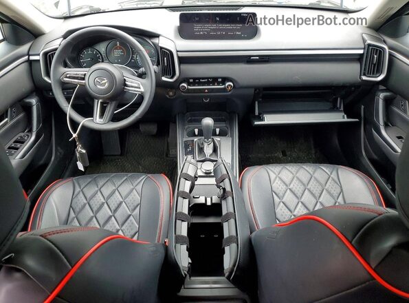 7MMVABAM8SN382235 2025 MAZDA CX-5 Gray წინა პანელის ხედი
