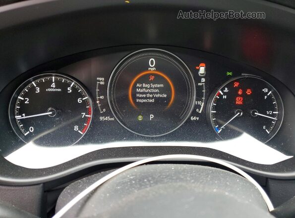 7MMVABAM8SN382235 2025 MAZDA CX-5 Gray ხელსაწყოთა პანელის ხედი