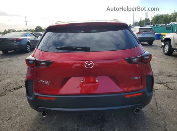 7MMVABAM9PN150587 2023 MAZDA CX-5 Красный Вид сзади