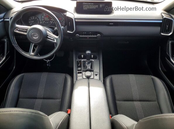 7MMVABAM9PN150587 2023 MAZDA CX-5 Красный Вид панели приборов