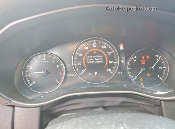 7MMVABAM9PN150587 2023 MAZDA CX-5 Красный Вид щитка приборов