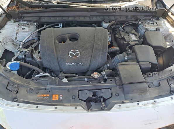 7MMVABAMXRN155459 2024 MAZDA CX-5 White ძრავის განყოფილების ხედი