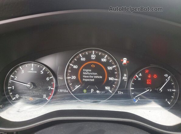 7MMVABBL0TN473894 2026 MAZDA CX-5 Blue Instrument cluster view