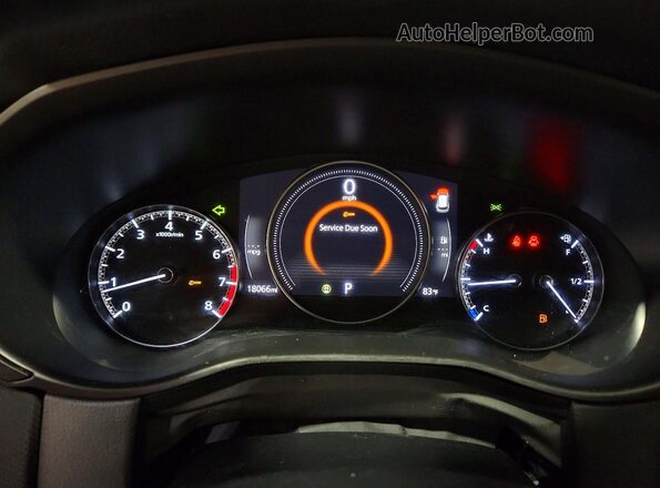 7MMVABBL4TN461540 2026 MAZDA CX-5 Charcoal Instrument cluster view