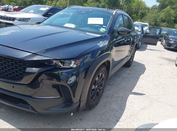 7MMVABBLXTN496499 2026 MAZDA CX-5 Black Առջևի ձախ երեք քառորդ տեսարան