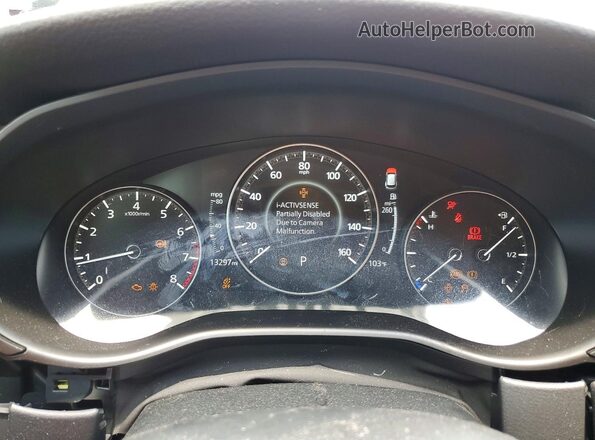7MMVABBM1SN343520 2025 MAZDA CX-5 Blue Вид щитка приладів