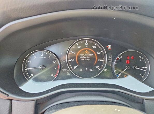 7MMVABBM2RN192326 2024 MAZDA CX-5 Серый Вид щитка приборов