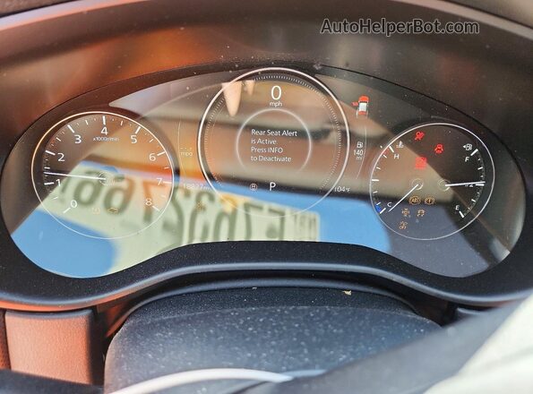 7MMVABBM2SN325527 2025 MAZDA CX-5 Gray ხელსაწყოთა პანელის ხედი