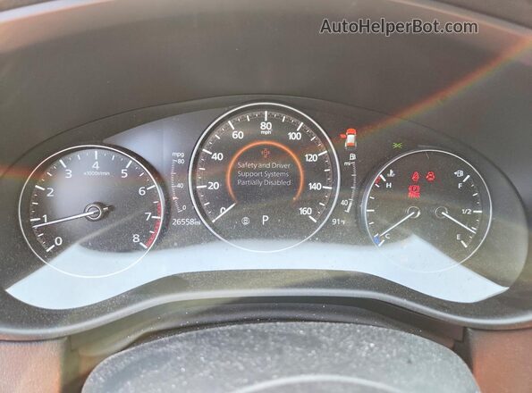 7MMVABBM3RN224975 2024 MAZDA CX-5 Gray Widok zestawu wskaźników