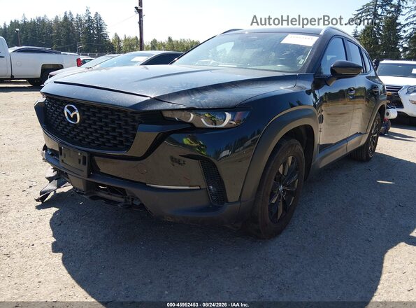 7MMVABBM4SN342068 2025 MAZDA CX-5 Black წინა მარცხენა ხედი სამი მეოთხედიდან