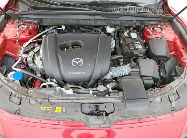 7MMVABBM5RN211287 2024 MAZDA CX-5 Burgundy Vista del compartimento del motor