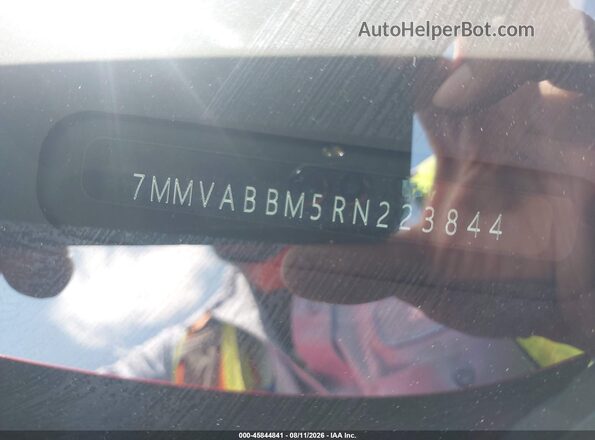 7MMVABBM5RN223844 2024 MAZDA CX-5 Красный Вид подкапотного пространства