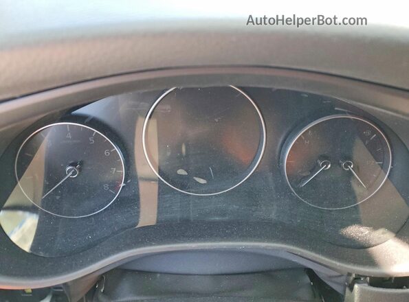 7MMVABBM8SN369760 2025 MAZDA CX-5 White Instrument cluster view