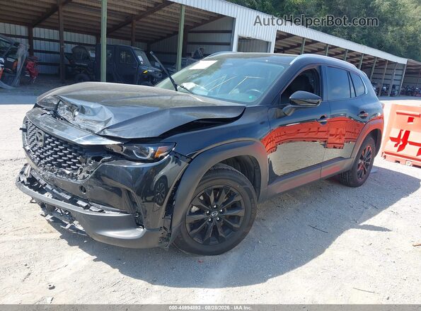 7MMVABBM9SN350196 2025 MAZDA CX-5 Black Առջևի ձախ երեք քառորդ տեսարան