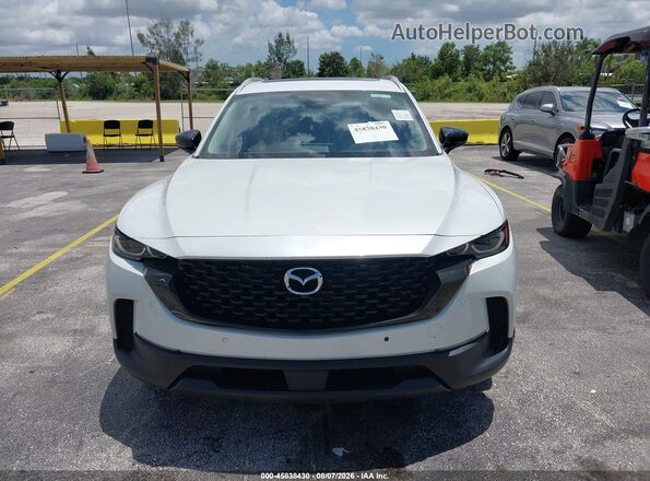 7MMVABDL1TN460858 2026 MAZDA CX-5 White Instrument cluster view