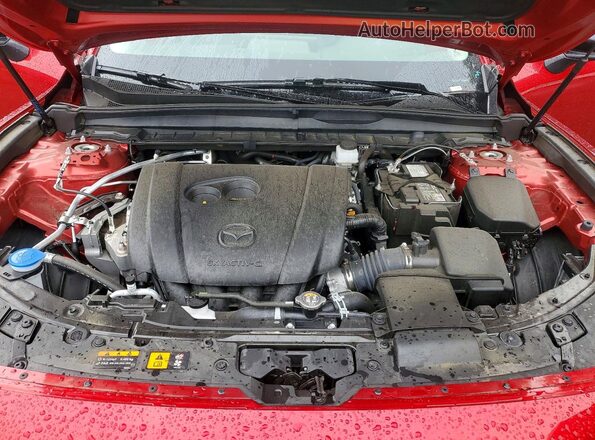 7MMVABDL3TN453216 2026 MAZDA 3 Red Engine compartment view
