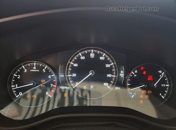 7MMVABDL3TN480612 2026 MAZDA CX-5 Black Instrument cluster view