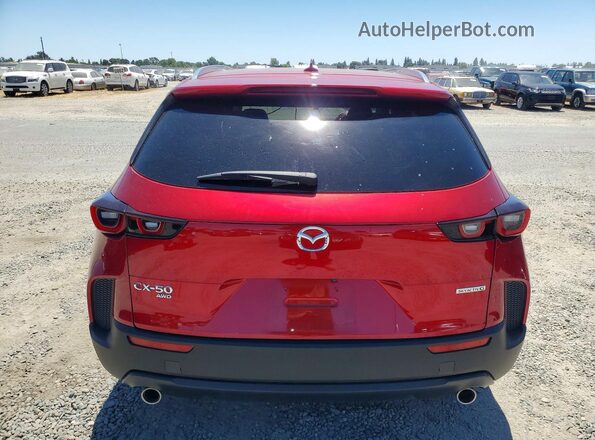 7MMVABDM2RN217268 2024 MAZDA CX-5 Red Rear view