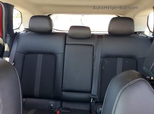 7MMVABDM2RN217268 2024 MAZDA CX-5 Red Rear seats view