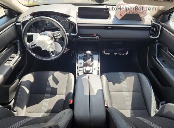 7MMVABDM3SN370182 2025 MAZDA CX-5 Gray Dashboard view