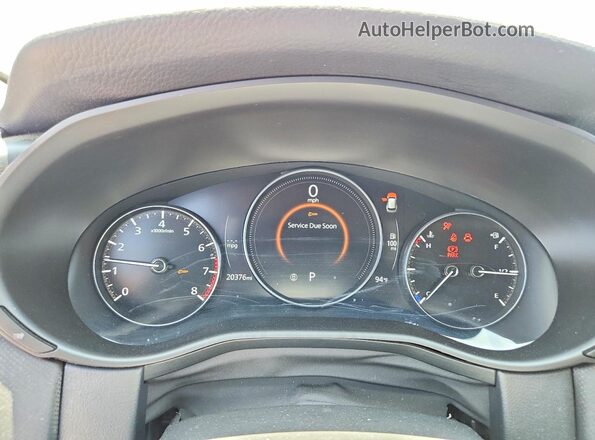 7MMVABDM6RN195114 2024 MAZDA CX-5 Gray ხელსაწყოთა პანელის ხედი