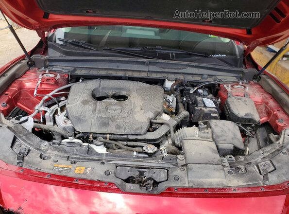 7MMVABDM6SN345583 2025 MAZDA CX-5 Red Vista interior trasera