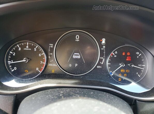 7MMVABDMXRN197111 2024 MAZDA CX-5 Gray Սարքավորումների վահանակի տեսք