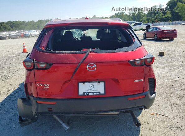 7MMVABDMXRN239972 2024 MAZDA CX-5 Burgundy Հետևի տեսք