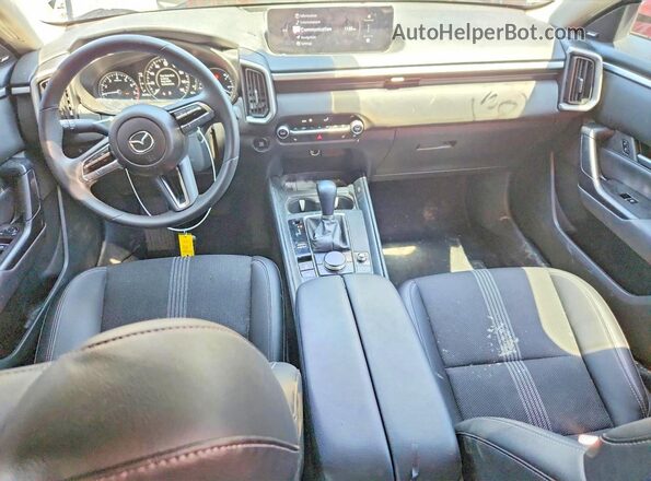 7MMVABDMXSN386296 2025 MAZDA CX-5 Gray Widok deski rozdzielczej