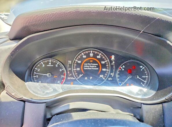 7MMVABDMXSN386296 2025 MAZDA CX-5 Gray Widok zestawu wskaźników