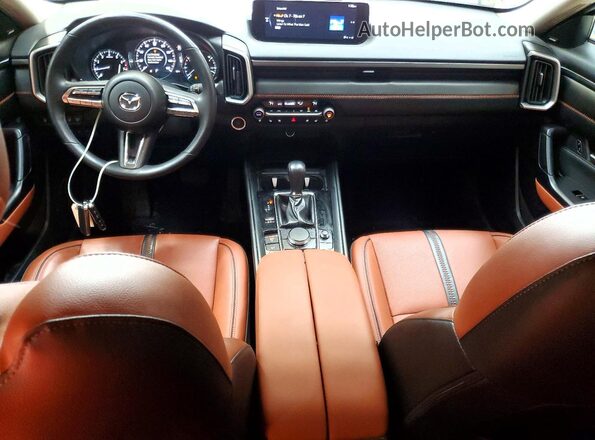 7MMVABDY1SN371026 2025 MAZDA CX-5 Tan Vista del salpicadero