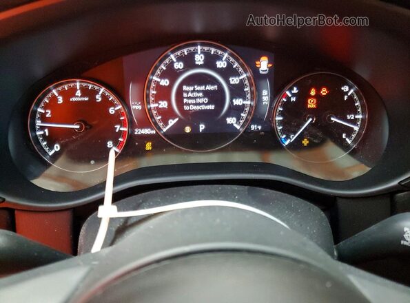 7MMVABDY1SN371026 2025 MAZDA CX-5 Tan Vista del cuadro de instrumentos