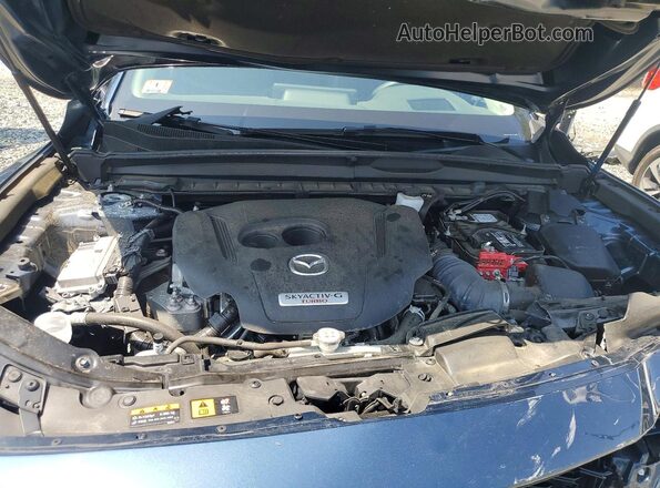 7MMVABDY3SN324855 2025 MAZDA CX-5 Blue Engine compartment view