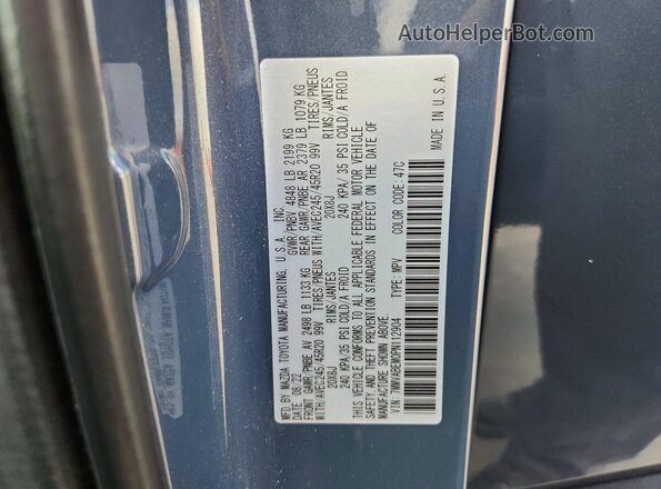 7MMVABEM0PN112904 2023 MAZDA CX-5 Gray Vista interior de 360 grados