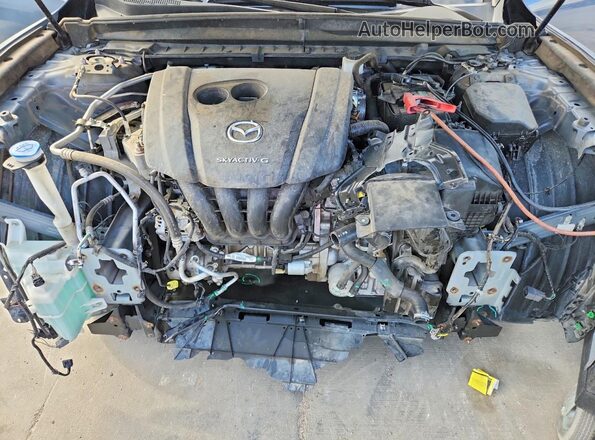 7MMVABEM0PN112904 2023 MAZDA CX-5 Gray Vista del compartimento del motor