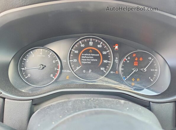7MMVABEM0PN112904 2023 MAZDA CX-5 Gray Vista del cuadro de instrumentos