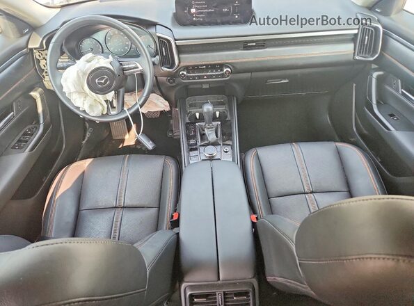 7MMVABEM2SN377378 2025 MAZDA CX-5 Blue Առջևի վահանակի տեսք