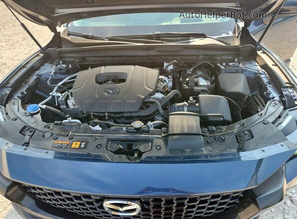 7MMVABEM2SN377378 2025 MAZDA CX-5 Blue Սալոնի հետևի տեսք