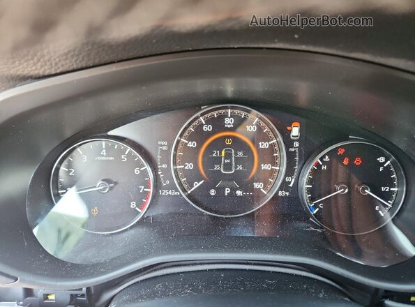 7MMVABEM2SN377378 2025 MAZDA CX-5 Blue Սարքավորումների վահանակի տեսք