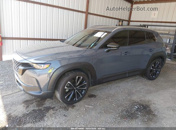 7MMVABEM3RN185798 2024 MAZDA CX-5 Gray Առջևի ձախ երեք քառորդ տեսարան