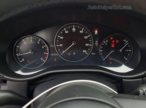 7MMVABEM5SN393753 2025 MAZDA CX-5 Red Vista del cuadro de instrumentos