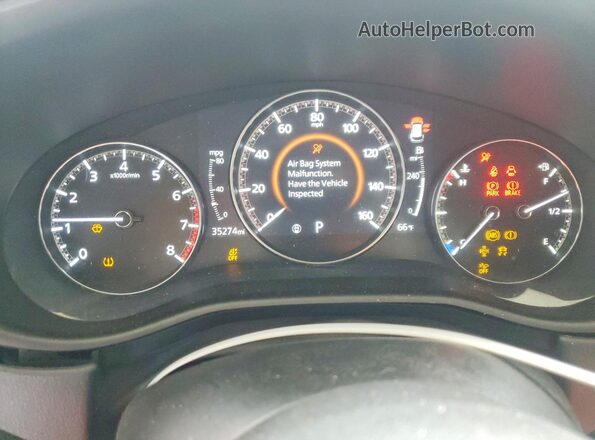 7MMVABEM6PN152517 2023 MAZDA CX-5 White ხელსაწყოთა პანელის ხედი
