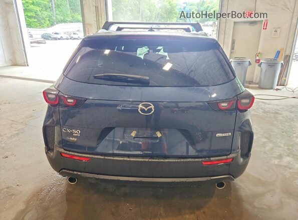 7MMVABEM7SN330122 2025 MAZDA CX-5 Blue Вид ззаду