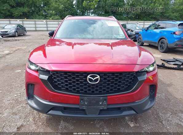 7MMVABEM7SN377828 2025 MAZDA CX-5 Red Вид щитка приладів