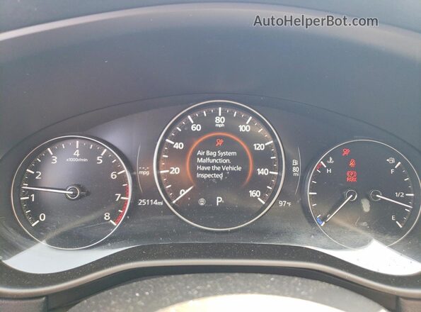 7MMVABEM8RN195999 2024 MAZDA CX-5 Red Vista del cuadro de instrumentos